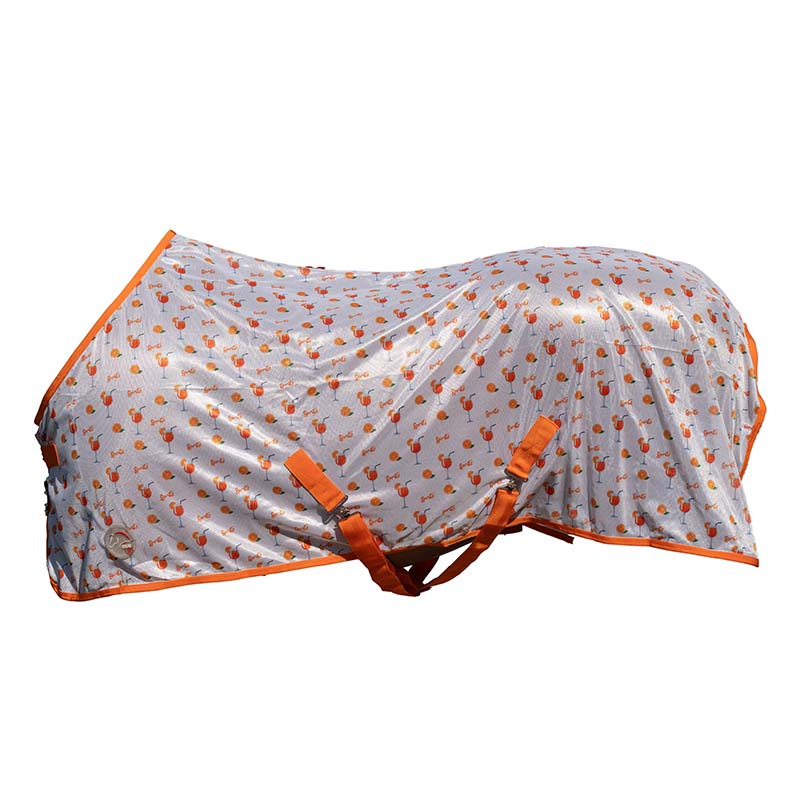 Mesh fly rug hkm with spritz print