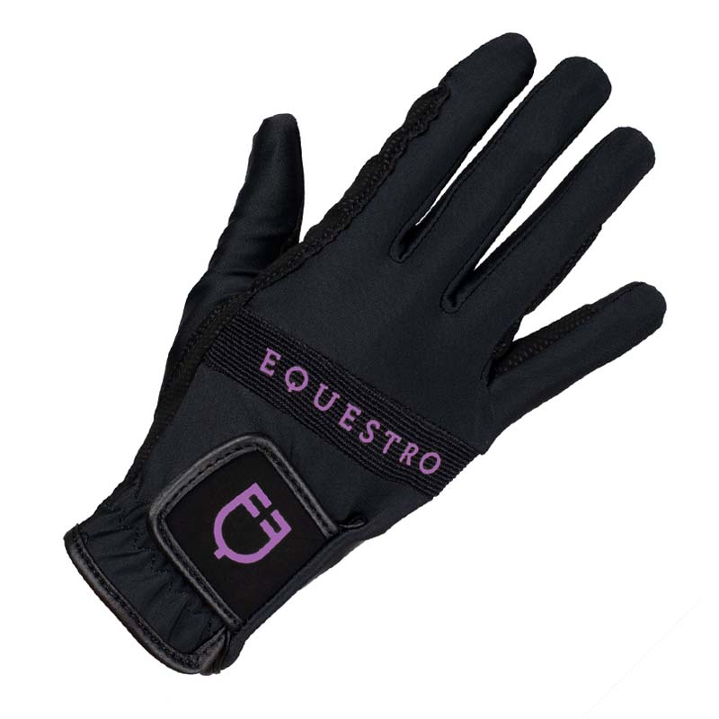 Riding gloves Equestro with grip - 2197