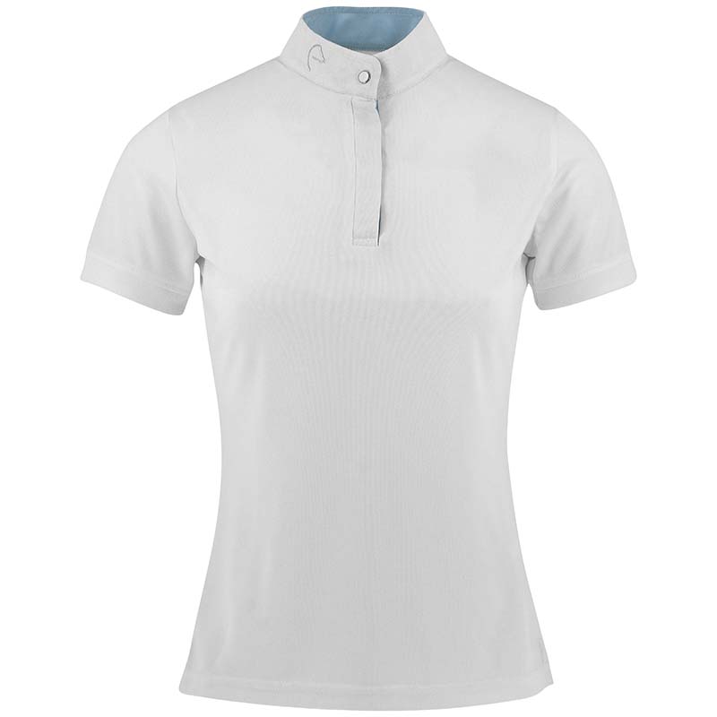 Equithème betty women's competition polo shirt w/short sleeves - 3515