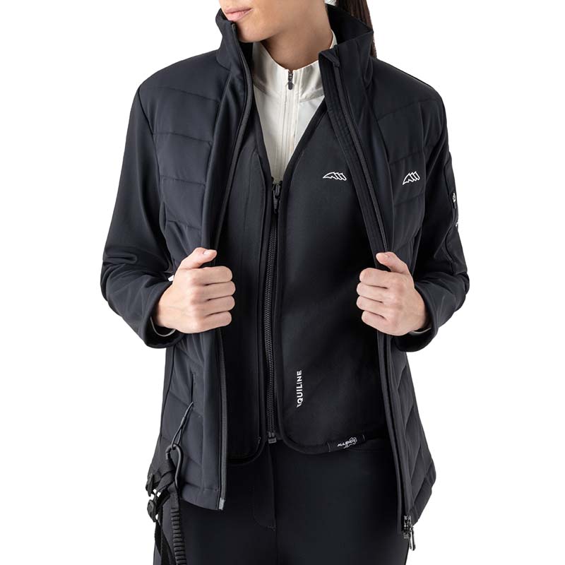 Equiline Softshell Jacket Airbag-compatible mod. Entrec for Women - 9233
