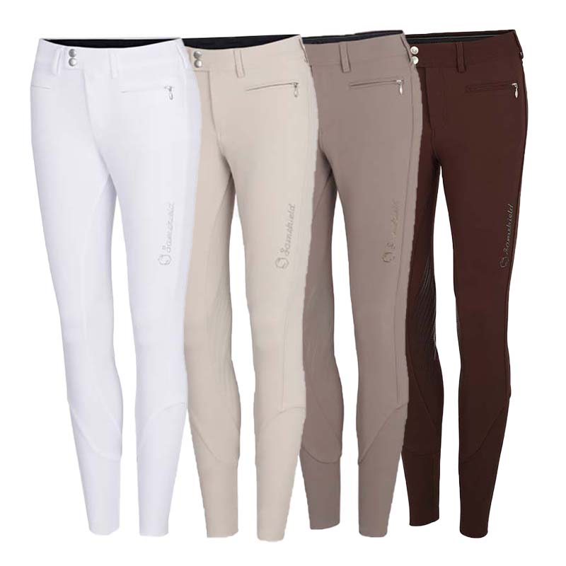Ladies Samshield riding breeches model Adele w/Knee grip - 3970