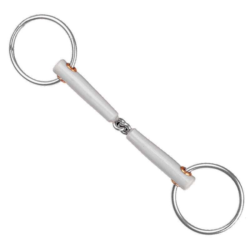 Beris loose ring snaffle bit 6cm-rings - 2474