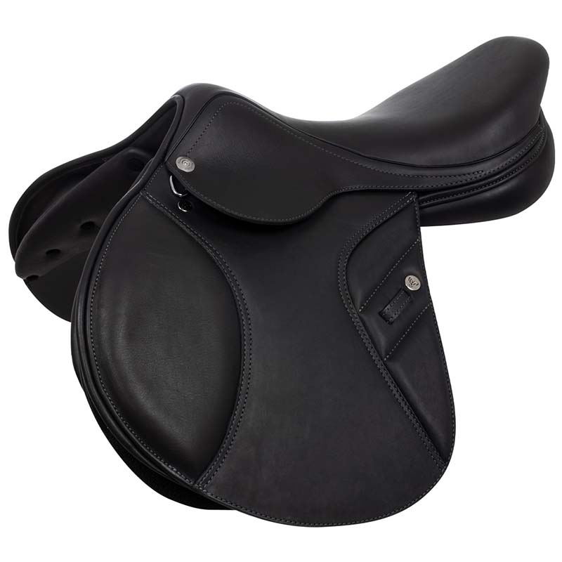 Jumping saddle kc race 2.4 acavallo with kevlar gullet