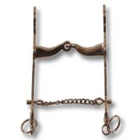 MAREMMA TRADITIONAL BIT STAINLESS STEEL WITH CURB CHAIN