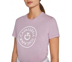 WOMEN T-SHIRT CAVALLERIA TOSCANA DOUBLE ORBIT - 9665