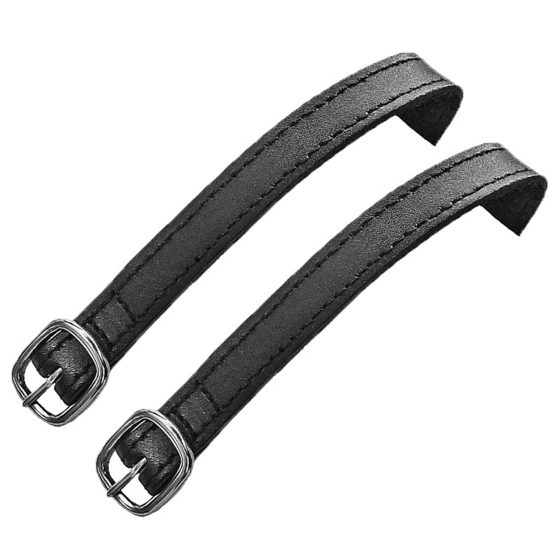 Equestro Spur Straps for English Riding in Soft Leather - 3004