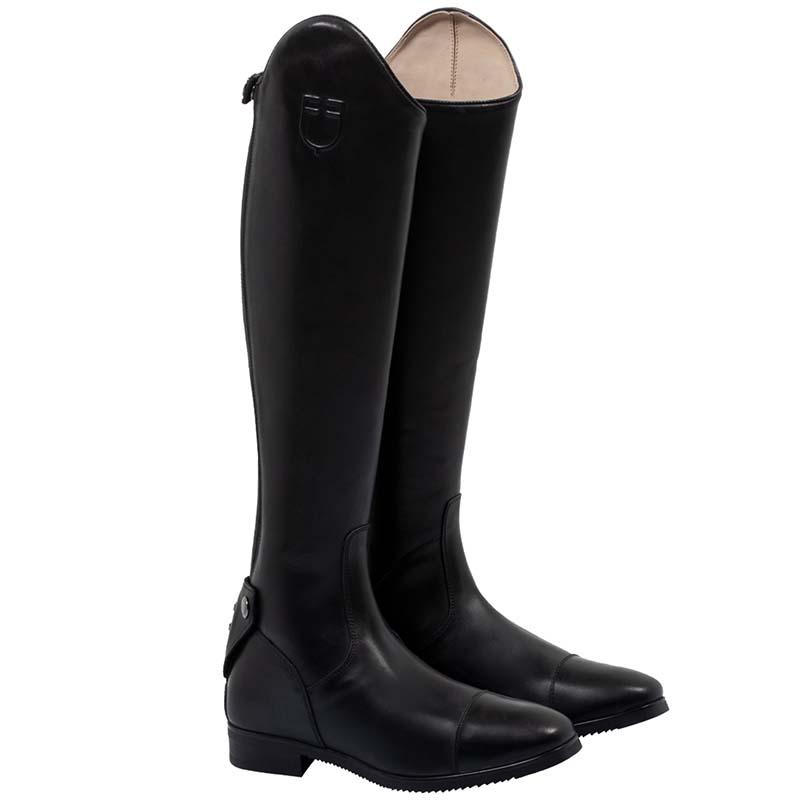 Equestro unisex Riding Boots no laces mod. Neptune, real leather - 2289