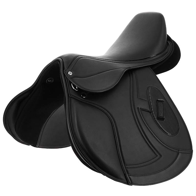 Jumping Saddle NORTON Rexine Progress Close Contact - with interchangeable gullet