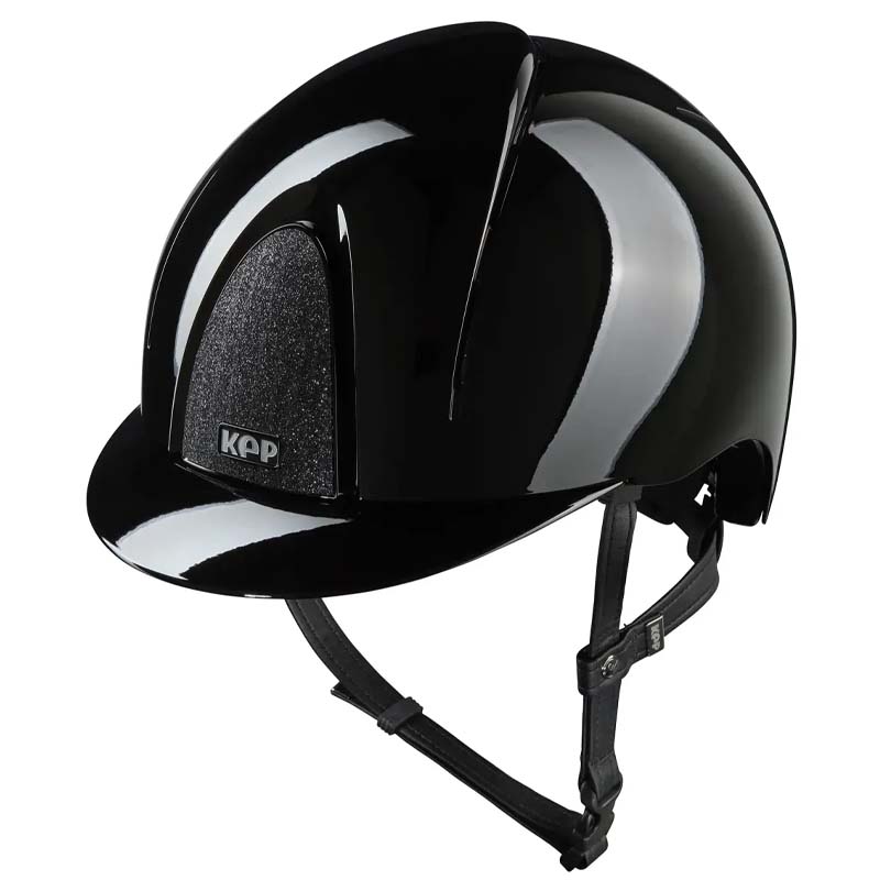 KEP Smart Nova Metal Polish STAR Helmet – standard visor, glossy with sparkling fabric - 3351