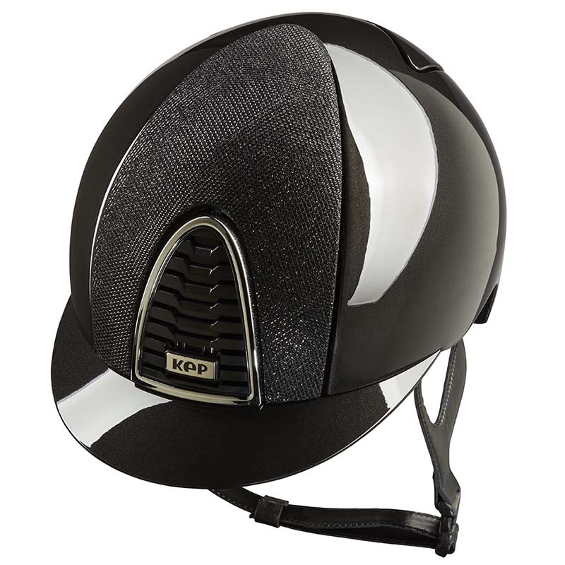Kep italia cromo 2.0 shine luminor riding helmet - 3430
