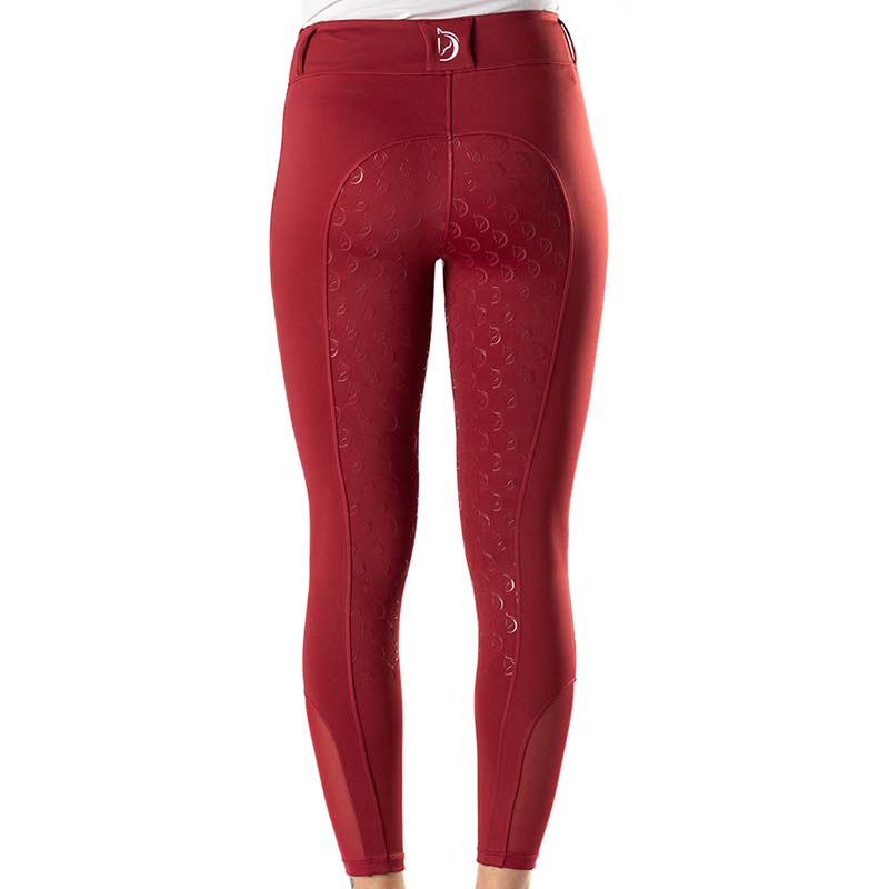 D-Istinto Orchidea Girls' Summer Riding Full Grip Leggings - 2232
