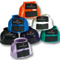 RUBBER ANATOMIC BELL BOOTS WITH COLOUR VELCRO CLOSURES