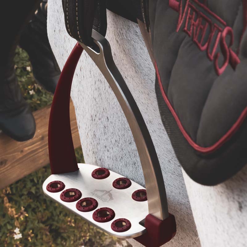 Veredus Steel1 safety stirrups with flexible arch - 3149
