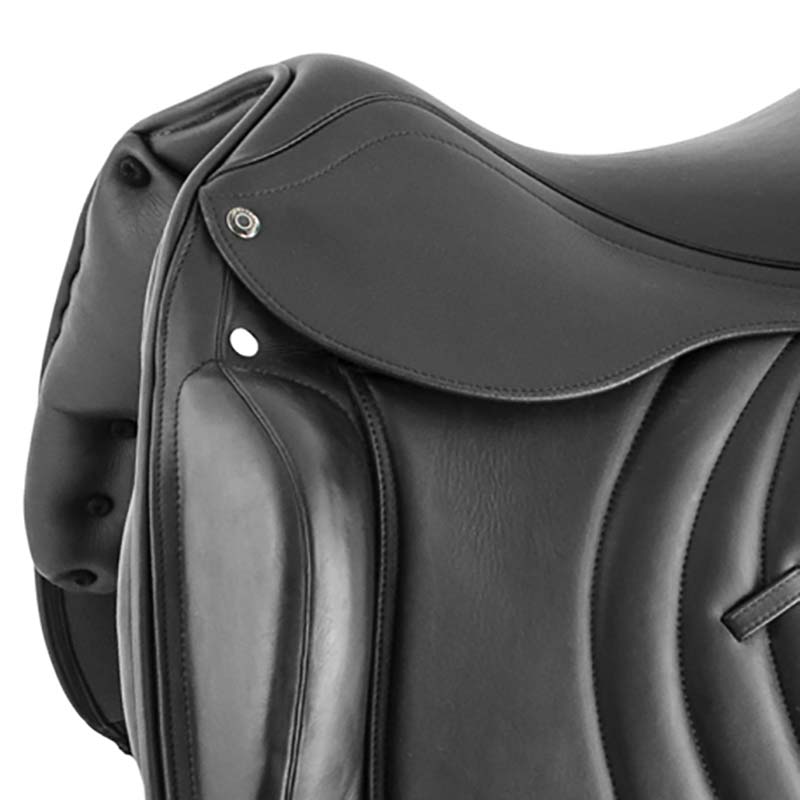 Dressage saddle Equestro genuine italian leather model Lusiana - 2763