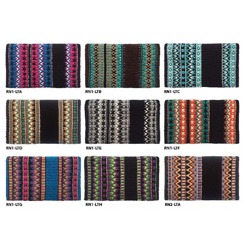 Western sheet blanket wool show Pro-tech navajo - 5092