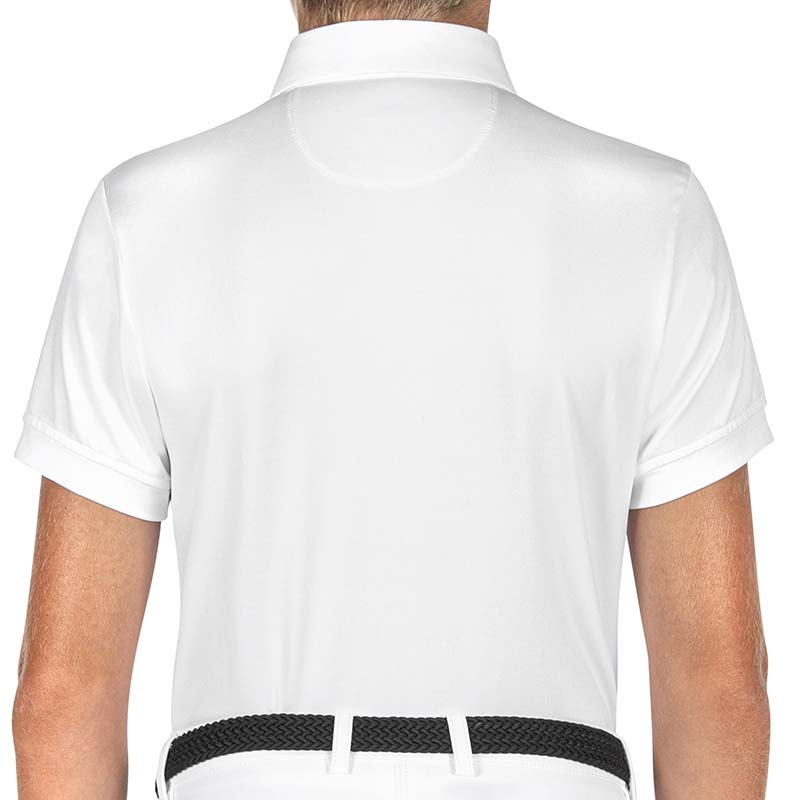 Equiline jeremik boy's short-sleeved competition polo shirt - 3500