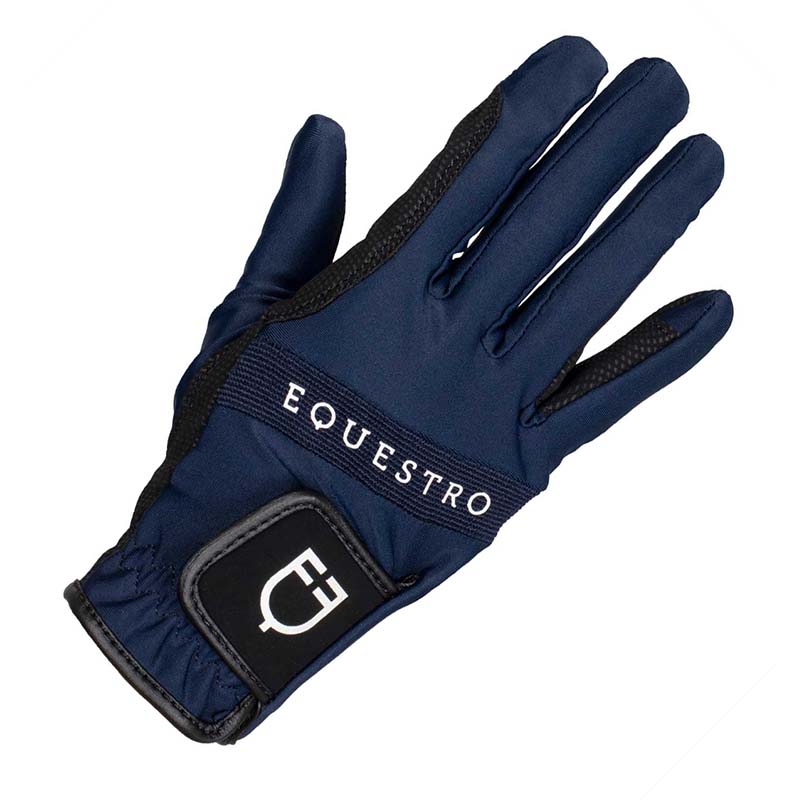 Riding gloves Equestro with grip - 2197