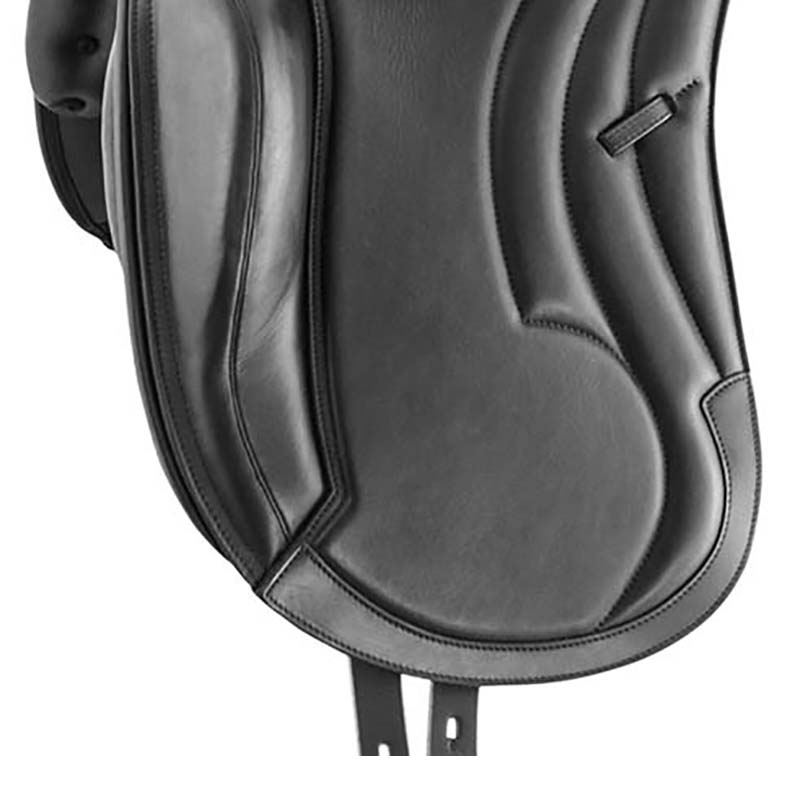 Dressage saddle Equestro genuine italian leather model Lusiana - 2763