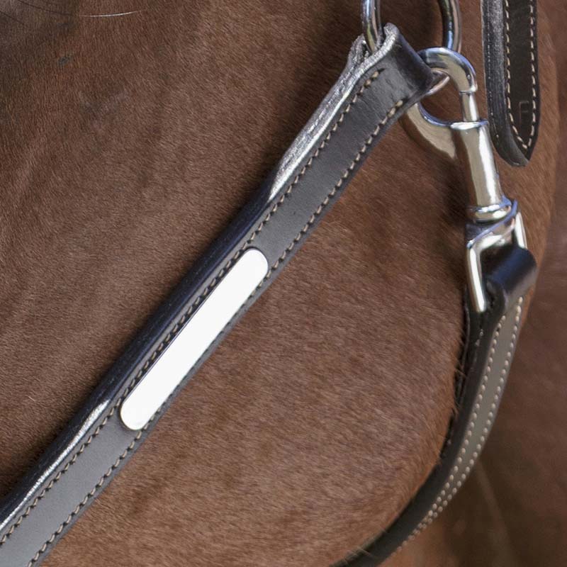 Adjustable leather halter norton pro grooming - 0113