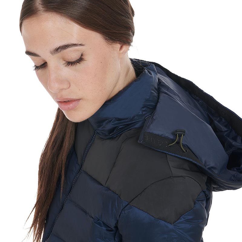 EQUESTRO SLIM FIT DOWN JACKET WITH HOOD for WOMEN MySelleria