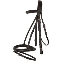 LEATHER ENGLISH BRIDLE HKM JANA model