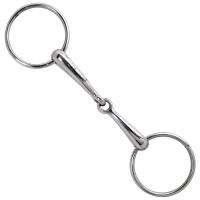 STAINLESS STEEL SOLID RING SNAFFLE