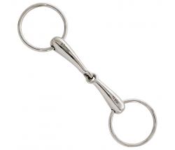 STAINLESS STEEL HOLLOW RING SNAFFLE - 2481