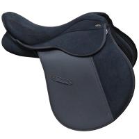 ENGLISH SYNTHETIC SADDLE WINNER BLACK COLOR