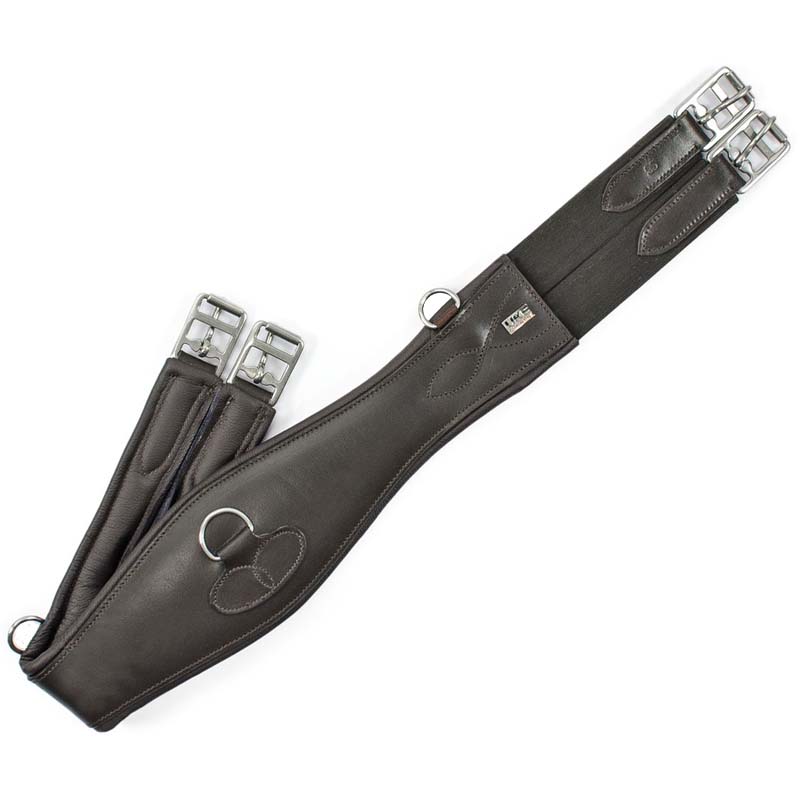 ENGLISH LEATHER GIRTH WITH ELASTICS MySelleria