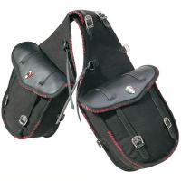 PIONEER REAR SADDLEBAG DOUBLE COTTON AND LEATHER