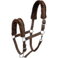 SOFT EQUI-THEME HALTER WITH STUFFING IN WOOL