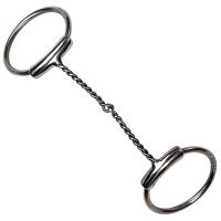 METALAB O-SNAFFLE BIT CURVED AND TWISTED WIRE 5mm