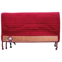WESTERN SADDLE PAD MADE OF NAVAJO FABRIC AND PURE WOOL