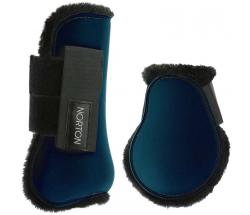 NORTON COMFORT PVC AND COLOURED WOOL TENDON AND FETLOCK BOOTS SET - 8122