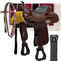 LAKOTA REINING WESTERN SADDLE WITH ACCESSORIES