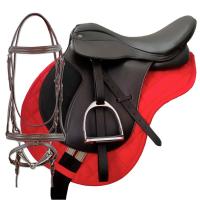 ENGLISH SADDLE HORSES FULL SET WITH CUSTOMIZABLE ACCESSORIES