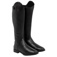 RIDING BOOTS SUPREME FOR CHILDREN AND BOYS IN BLACK LEATHER - 3719