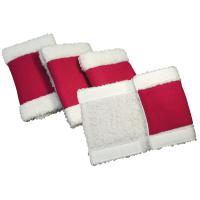 SET 4 COVER BANDAGES FOR CHRISTMAS VELCRO CLOSURE - 9309