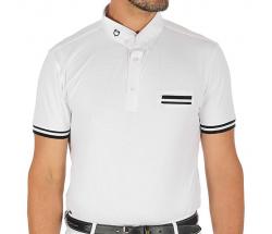 MAN COMPETITION TECHNICAL PERFORATED FABRIC POLO GAREN model - 3509