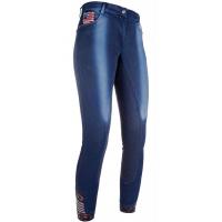 LADIES JEANS DENIM USA WITH FULL GRIP BREECHES