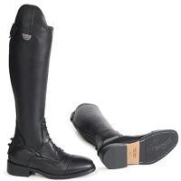 PIONEER RIDING BOOT LEATHER WITH FRONT LACES AND LEATHER SOLE
