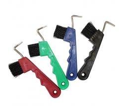 HOOF PICK WITH BRUSH AND HOOK - 0720