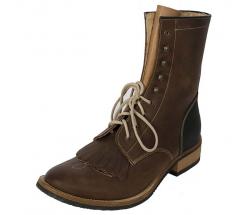 WESTERN BOOT BARKLEY L970 LACER BOOTS LEATHER - 4295