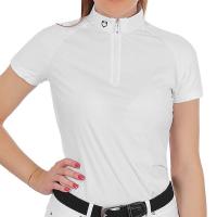 WOMAN COMPETITION POLO SHORT SLEEVE, TALINE model