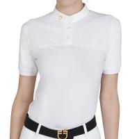 LADIES EQUESTRO MESH COMPETITION POLO SHIRT