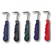 PLASTIC HOOF PICK WITH HOOK
