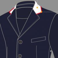 CUSTOMIZATION EQUILINE COMPETITION JACKET MAN NECK