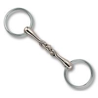 SNAFFLE RING BIT SPRENGER AURIGAN 40609 WITH CENTRAL TOY