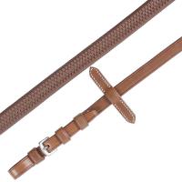 EQUESTRO ENGLISH REINS ITALIAN LEATHER AND RUBBER PASCAL