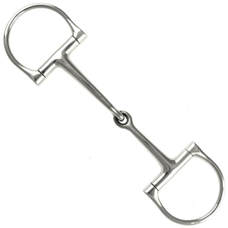 JOINTED D RING BIT THIN SOLID MOUTH MySelleria